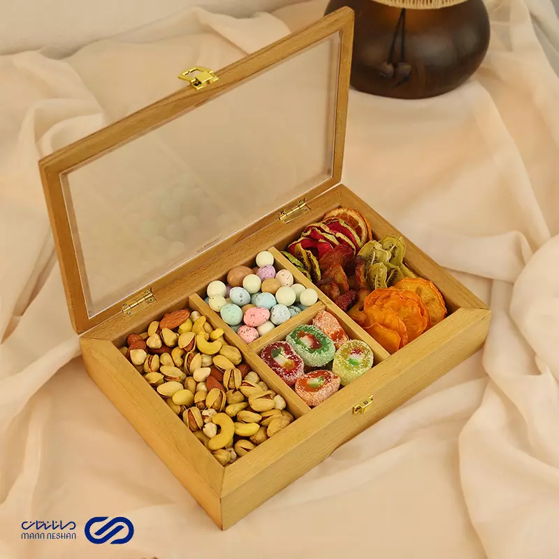 مانانشان 21 جعبه پذیرایی 4 خانه طرح 1