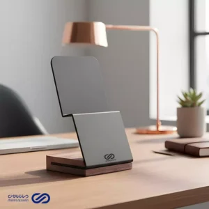 استند موبایل رومیزی پایه دار طرح مدرن