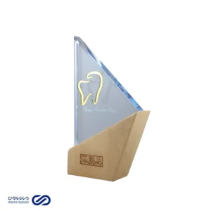 تندیس روز دندانپزشک طرح مثلثی