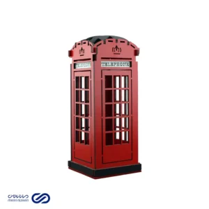 باکس دکوری طرح باجه تلفن لندن