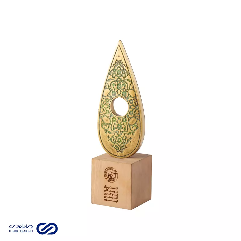 تندیس طرح بته‌ جقه اسلیمی موسیقی