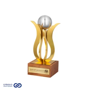 تندیس یادبود المان شهری طرح گوی و لاله