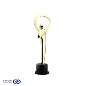 تندیس طلایی کار آفرینی فیگور طرح 2